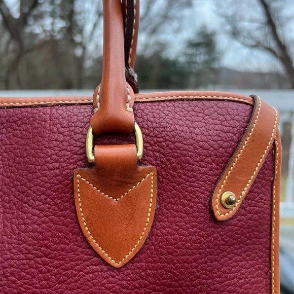 🥵 VERY RARE 🔥 VINTAGE DOONEY AND BOURKE AWL GLADSTONE SHOPPING BAG - Picture 12 of 14